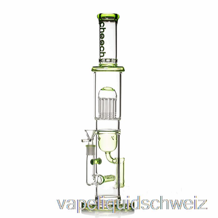 Cheech Glass Tree Recycler Big Rig Bong Green Vape Liquid E-Liquid Schweiz